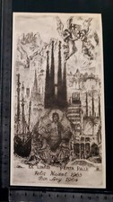 WUNDERKAMMER C EXLIBRIS 124 " PALLE' 1963 " - * VIRGILIO TRAMONTIN * - C SIGNED