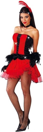 Costume can - can, burlesque