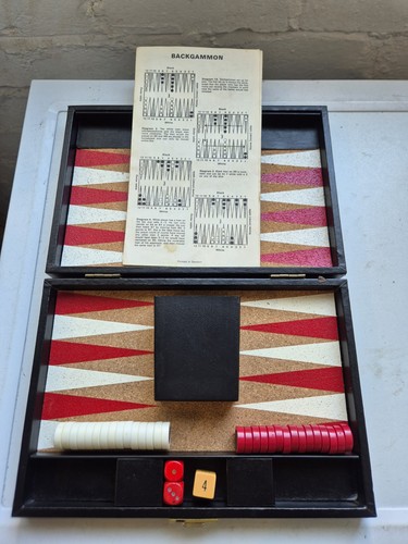 Set backgammon vintage - set,