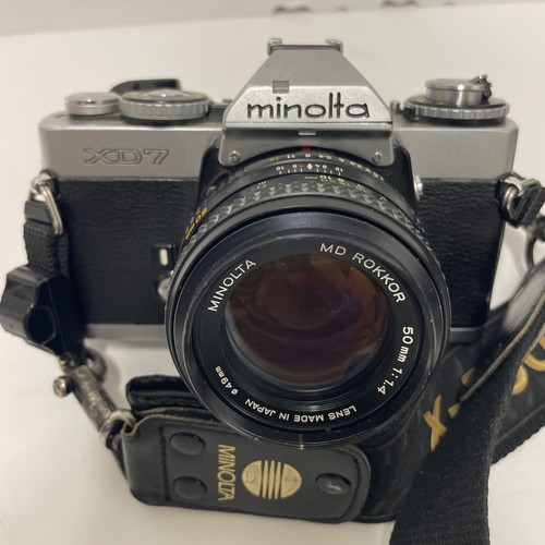 Minolta xd7 film camera 7 - minolta,