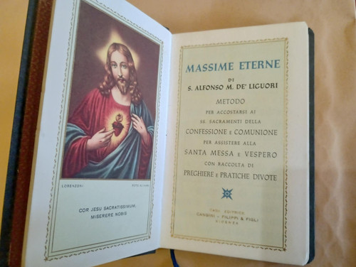 Libretto religioso massime - libretto, "massime