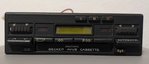 Vecchia autoradio becker - vecchia,