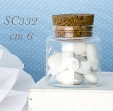 Barattolo vetro portaconfetti