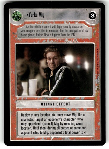 1995 star wars - 1995, ccg: