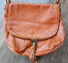 Borsa a tracolla marrone 100%