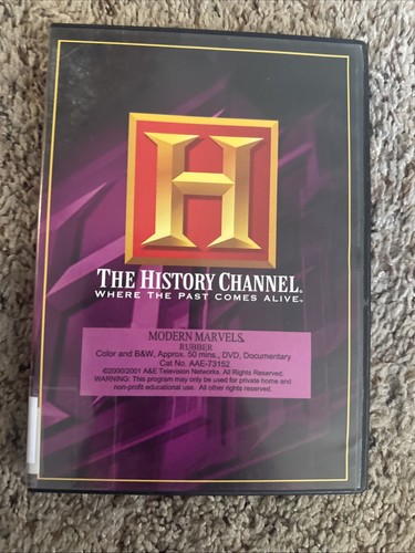 Modern marvels rubber dvd - modern, marvels: