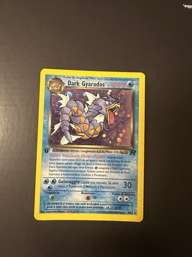 Dark gyarados holo team - holo,