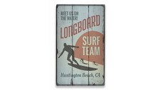 Insegna Longboard Surf Team
