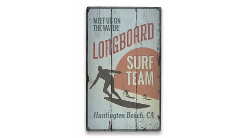 Insegna longboard surf - insegna,