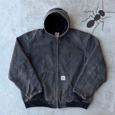 Carhartt faded black hooded