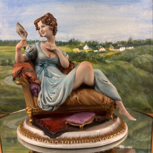 Tyche bauer statuina signora - bauer,