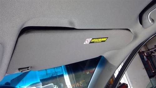 Passenger right sun visor - right,