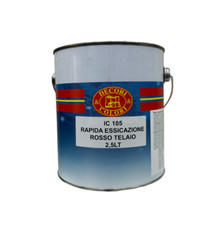 SMALTO INDUSTRIALE, ROSSO TELAI IC 105 RAPIDA ESSICCAZIONE 2,5lt  R.E.