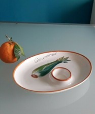 "GALIGATTI" Sesto Fiorentino,anni 60,Piatto vintage"Pinzimonio",Ceramica laccata