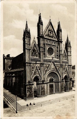 Cpa orvieto cattedrale - cpa,