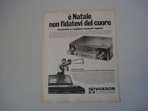 Advertising pubblicità 1968 - advertising,