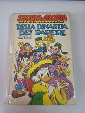 "STORIA E GLORIA DELLA DINASTIA DEI PAPERI" CARTONATO MONDADORI 1987