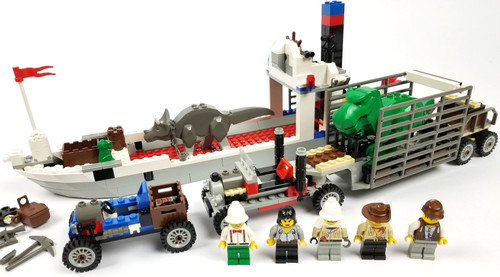 Lego adventurers 5975 rex - lego, t-rex