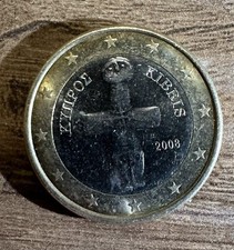 moneta da 1 euro rara Cipro