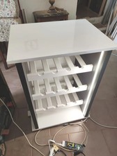 Cantinetta porta 12 bottiglie con LED e alimentatore 