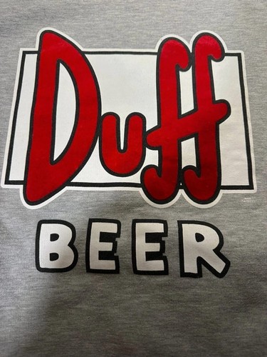 Felpa duff simpson originale - duff,