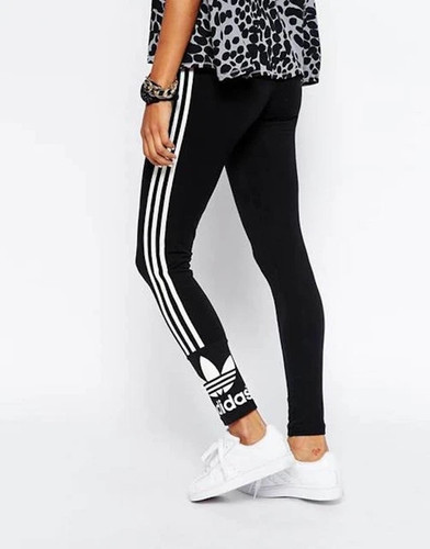Adidas donna righe leggings - donna,