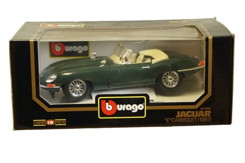 Bburago jaguar cabriolet - jaguar, e