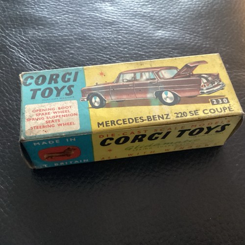 Corgi toys 230 mercedes - toys, mercedes-benz