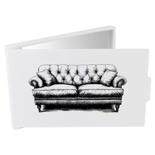 'Antico Divano' Specchio Trucco Compatto/Viaggio/Tascabile (CM00047034)