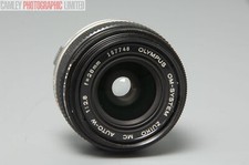 Olympus Zuiko MC Auto-W f2.8 obiettivo largo 28 mm OM. Classificato: EXC+ [#10523]