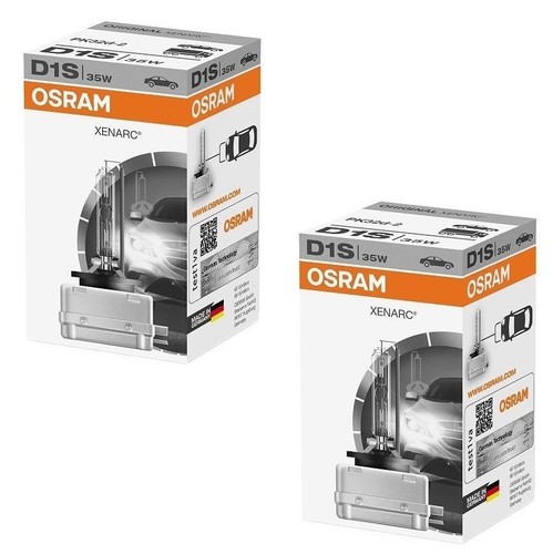 Coppia lampade osram xenon d1s - osram,