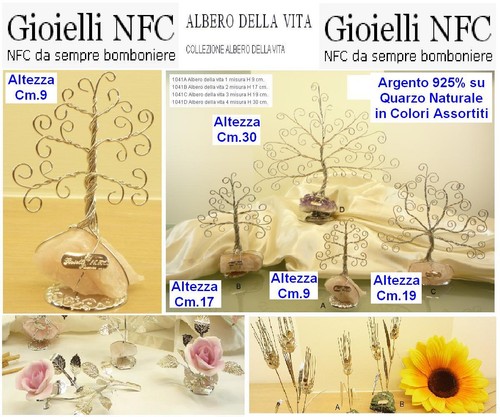 Bomboniera nfc gioielli - n.1,