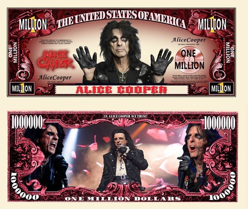 Alice cooper billet - billet, million