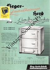 vecchia pubblicità vincitrice - riscaldamento centralizzato - stufa vintage a...