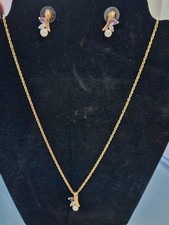 Collana di perle vere ametista