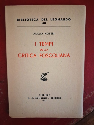 Tempi della critica - i,