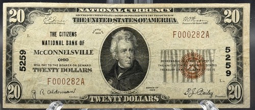 Serie 1929 20 cittadini - 1929, $20