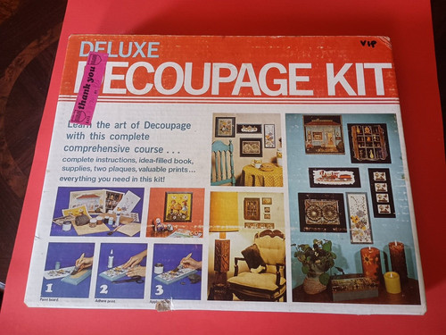 Kit decoupage vintage - kit, 1974