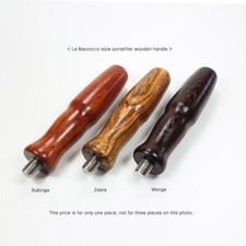 Portafilter manico legno LaMarzocco Faema style macchina espresso clubWOOD