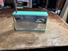 Radio a transistor Ross Deluxe 10 modello RE 110 acquamarina Giappone