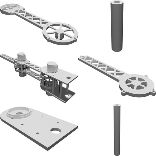 Parti braccio robot - braccio, per