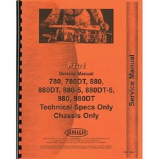 Service Manual fits FIAT 780