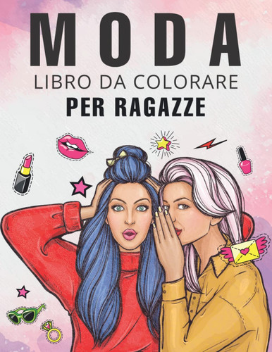 Libro colorare moda per - libro,