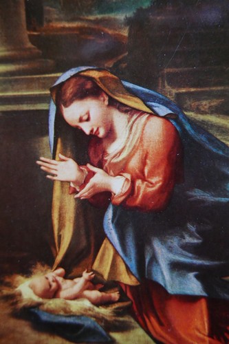Biglietto artistico natale - artistico,