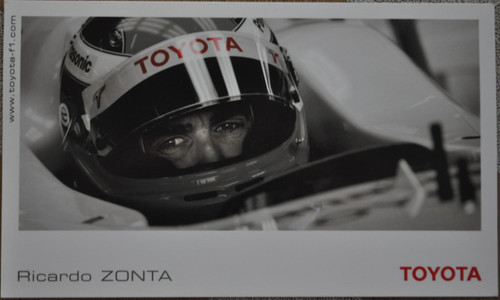 Carte postale toyota team - postale,