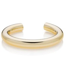 Bracciale bangle tubo tondo - tubo, in