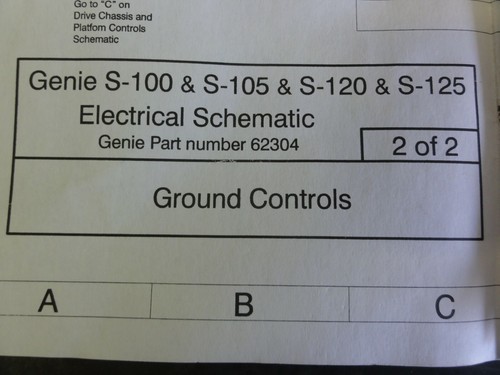 Schema elettrico genie - schema, s-100