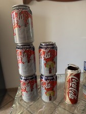 6 Lattine Coca Cola Vintage
