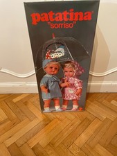 bambola patatina sebino con OMBRELLINO - NRFB- anni 70