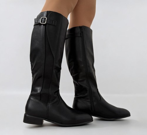 Stivali donna neri stile